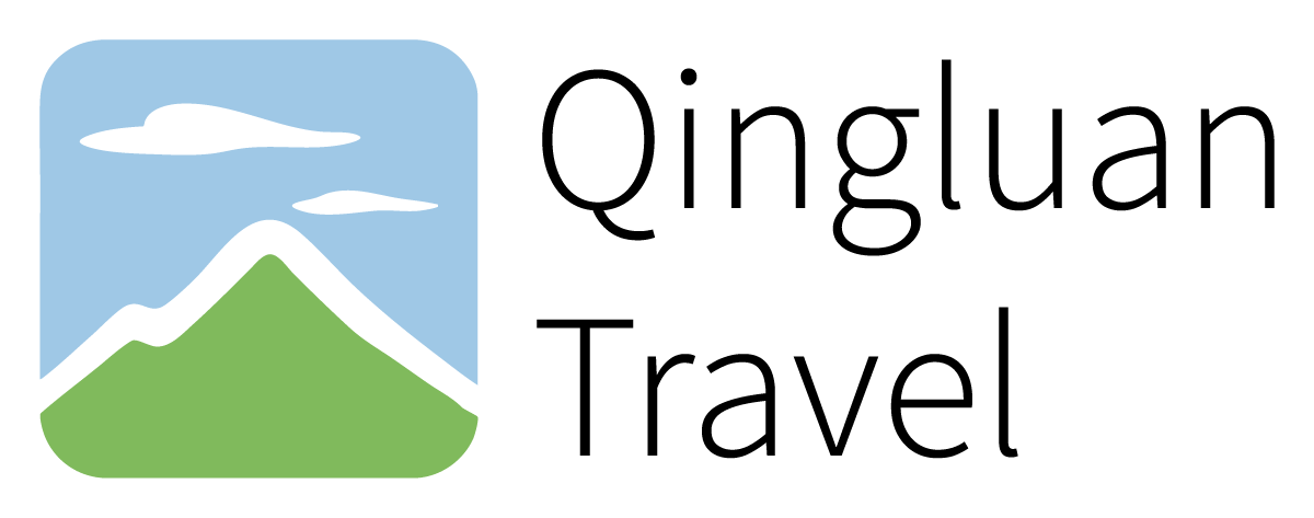 Qingluan EN Logo, black text