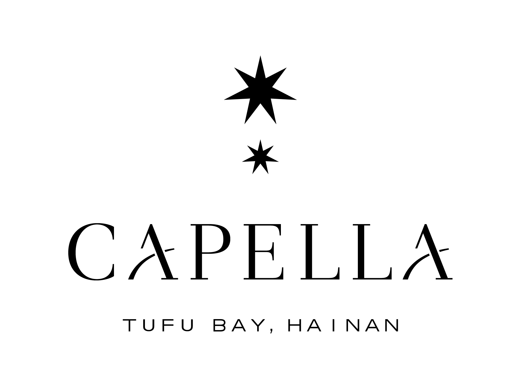 Capella Tufu Bay - Black Logo